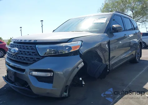 2021 Ford Explorer Xlt z USA, uszkodzony, nr VIN 1FMSK7DH8MGA24292